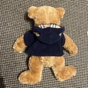 ぬいぐるみ Burberry teddy bear year 2009 BURBERRY TEDDY BEAR 2009 BROWN TAN PLUSH STUFFED TOY FLEECE